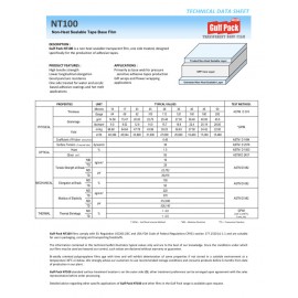 Non Heat Sealable Tape Base Films
